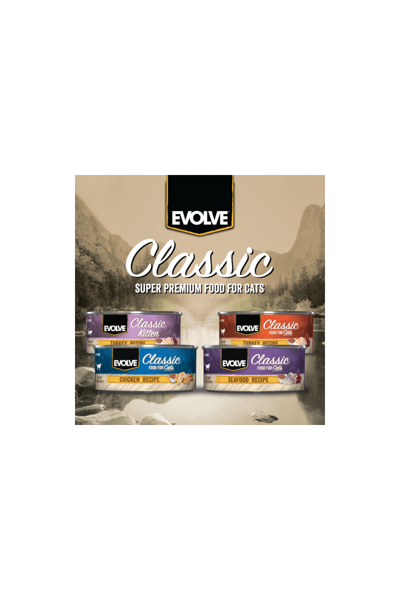 Evolve cat  classic lata seafood