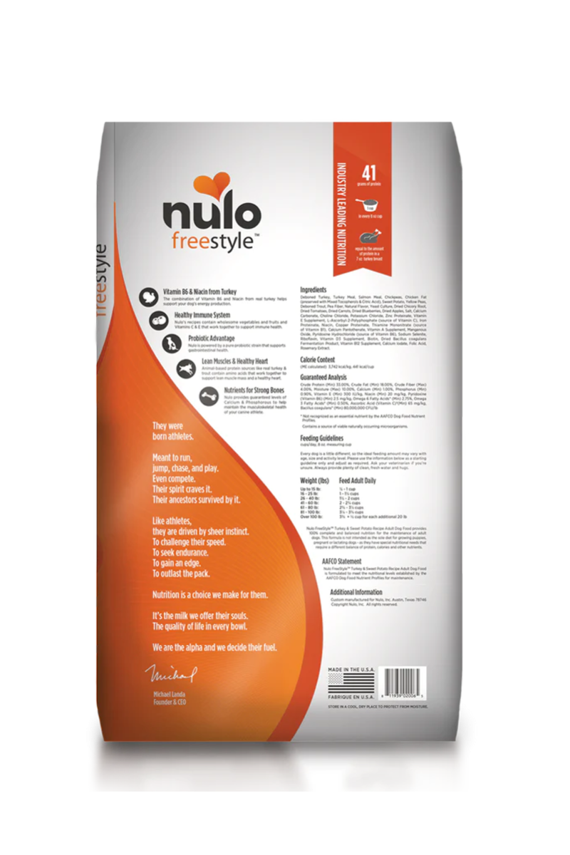 Nulo dog fs grain free turkey pavo