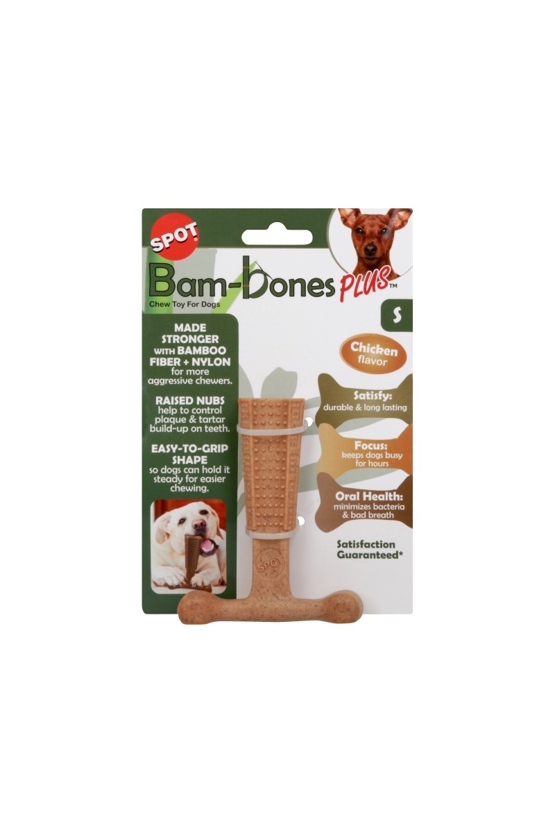 SPOT PERRO BAMBONE PLUS SABOR POLLO SMALL 4"