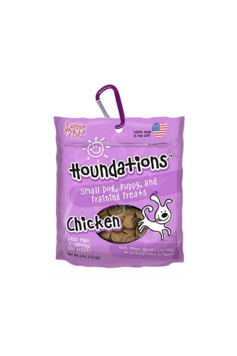 HOUNDATIONS DOG SNACK CHICKEN - POLLO 4OZ