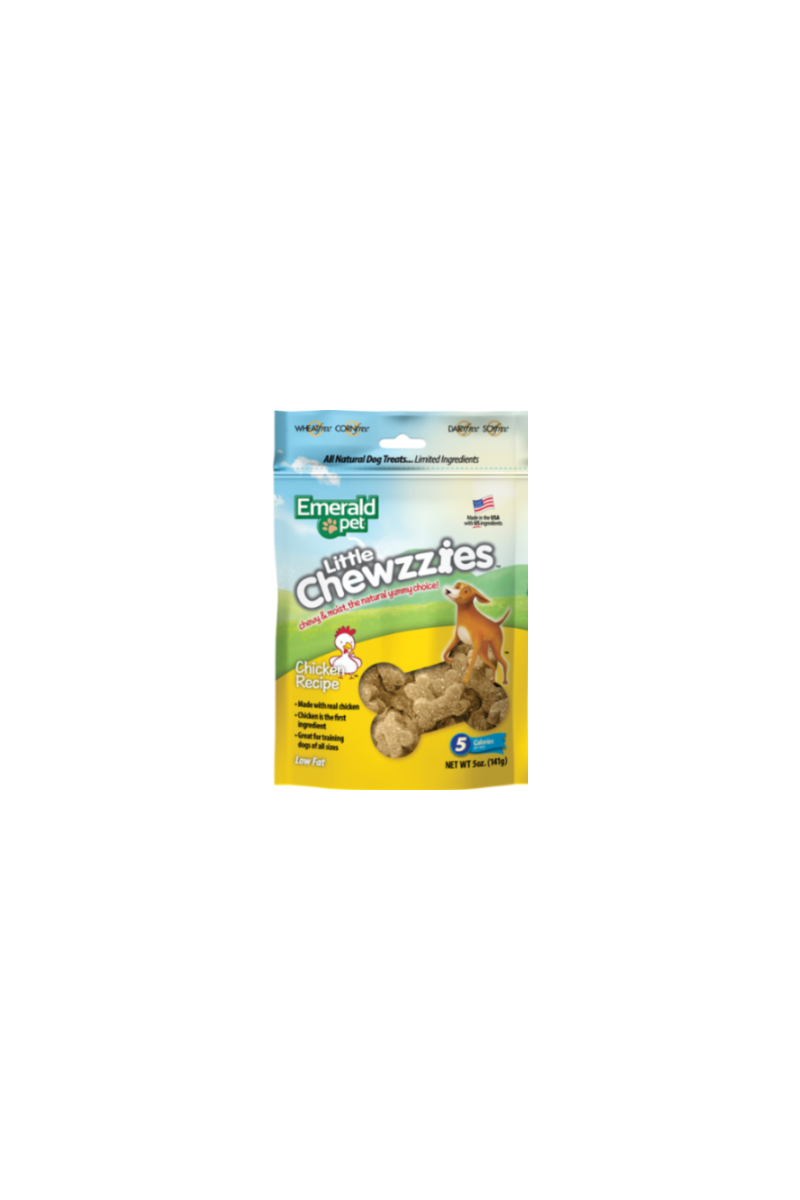 EMERALD PET DOG SNACK LITTLE CHEWZZIES - POLLO 5OZ