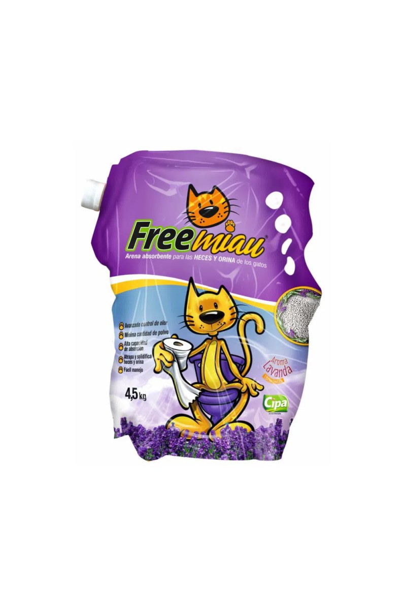 Arena para gatos Freemiau Lavanda