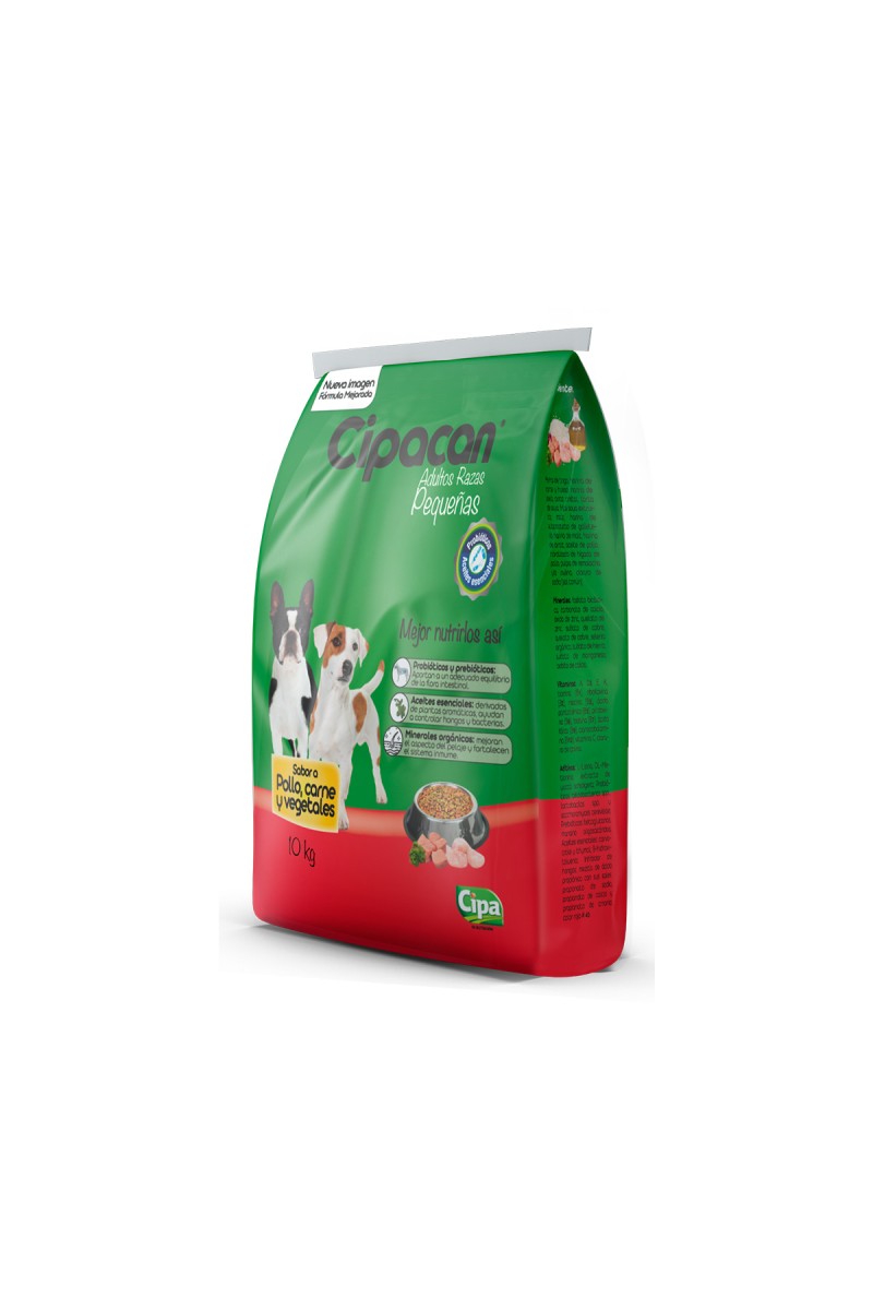 Bulto Cipacan Comida Para Perros Adultos Razas Pequeñas 10kg