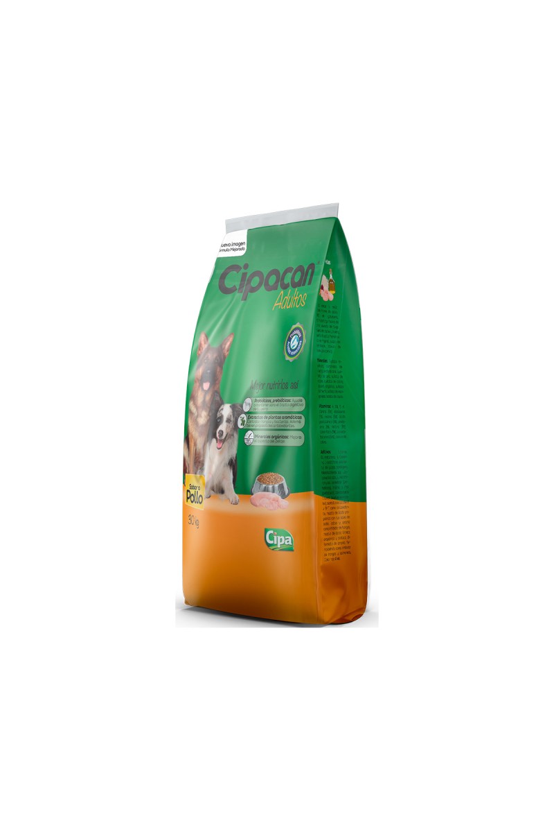 Bulto Cipacan Comida Para Perros Adultos Sabor a Pollo 30kg