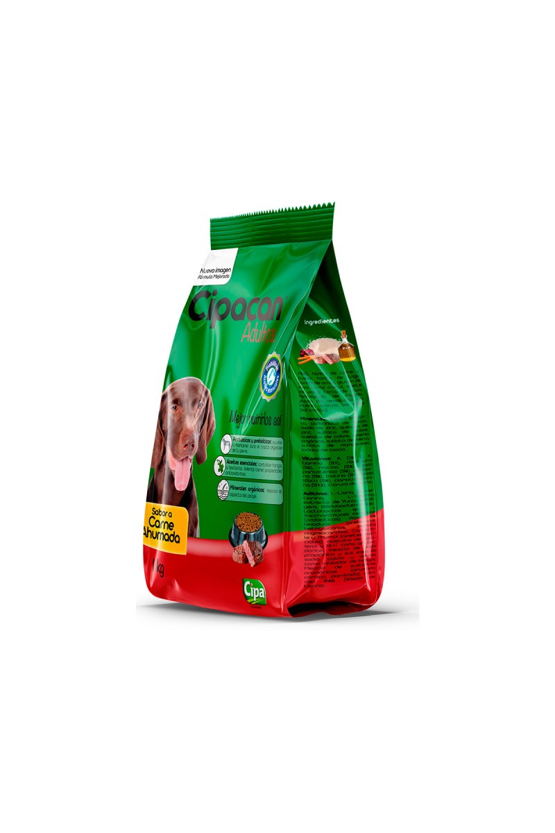 Duopack Cipacan Comida Para Perros Adultos Carne Ahumada 2kg