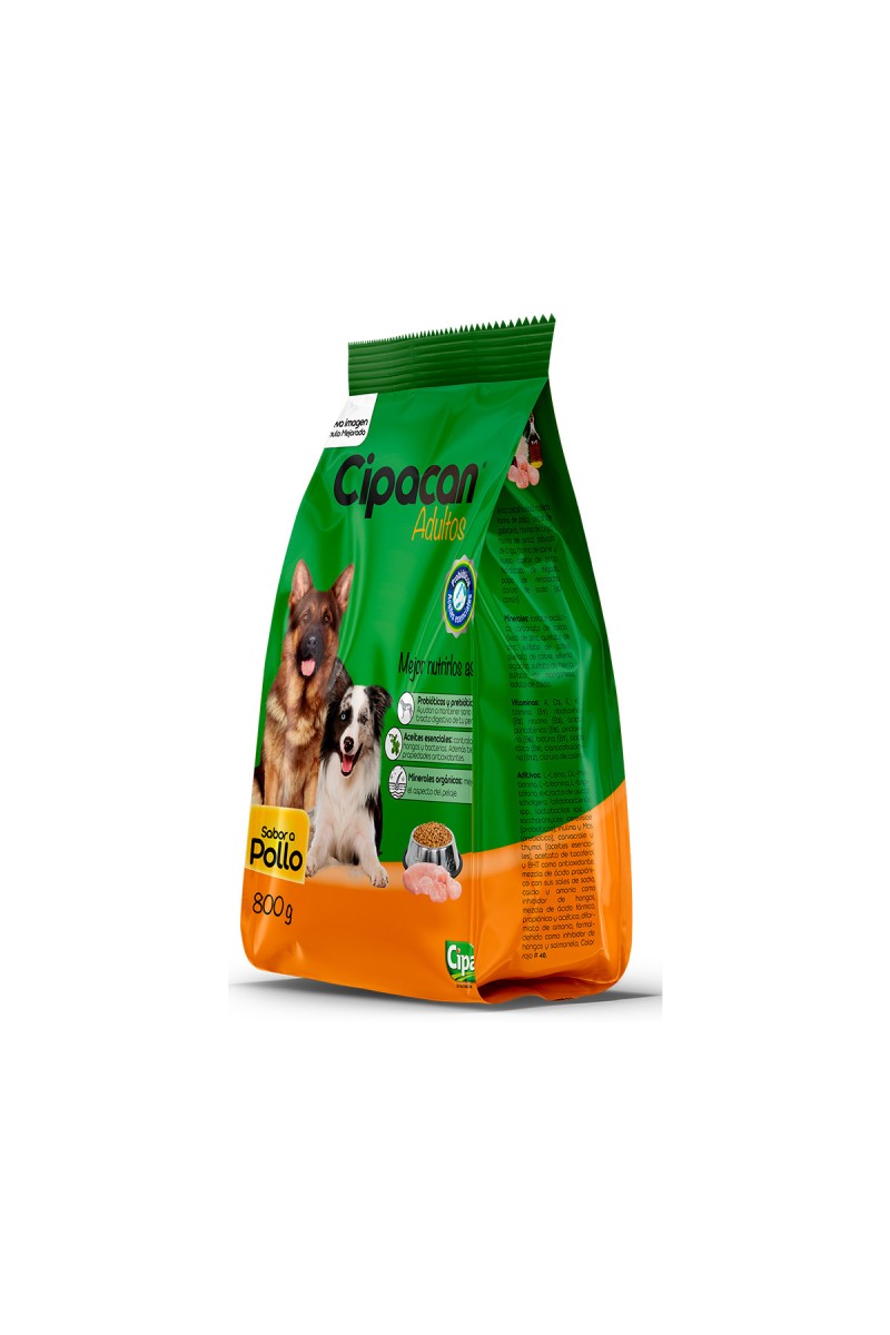 Tripack Cipacan Comida Para Perros Adultos Sabor a Pollo 2.4kg