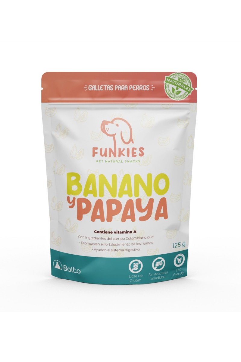 Balto Pets Funkies Banano Y Papaya