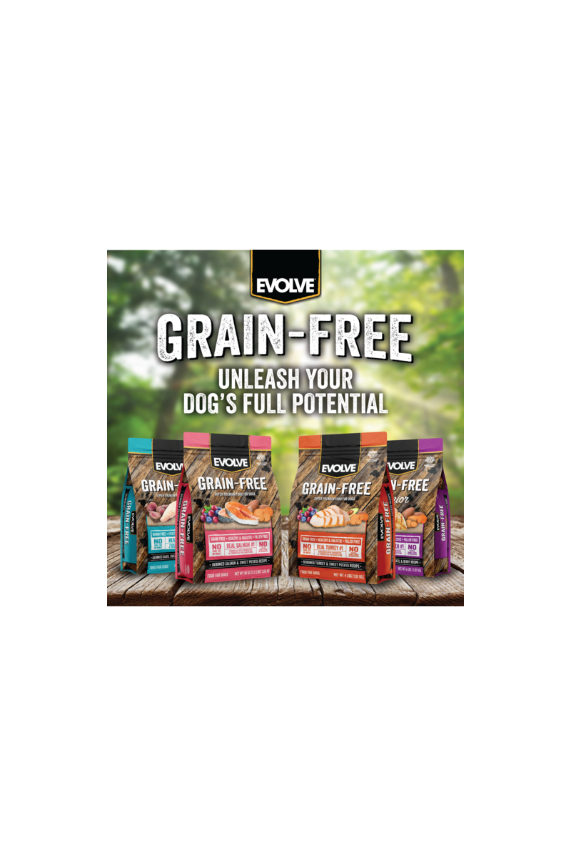 Evolve dog grain free puppy chicken