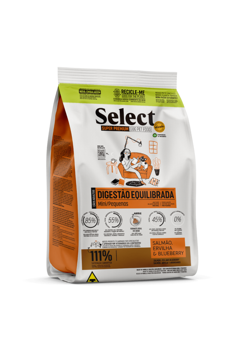 Monello Select Super Premium Digestión equilibrada Mini/pequeñas