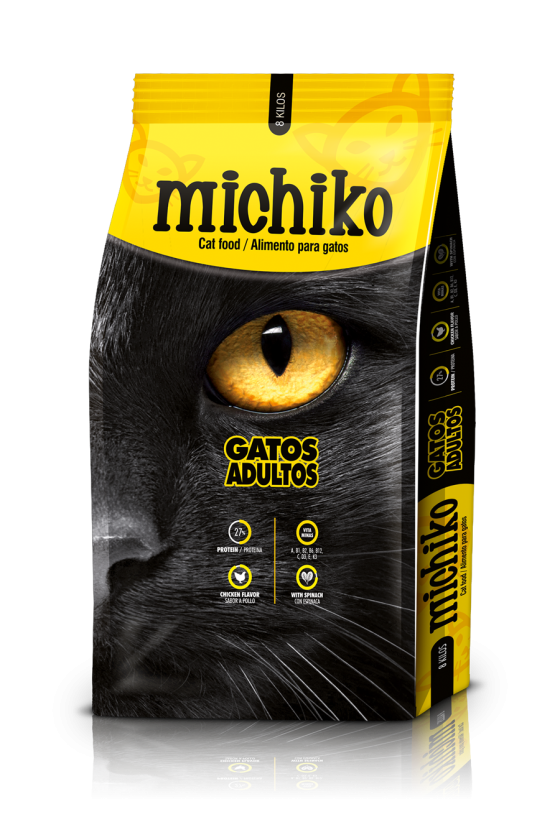 Michiko alimento para gatos adultos 8 KG