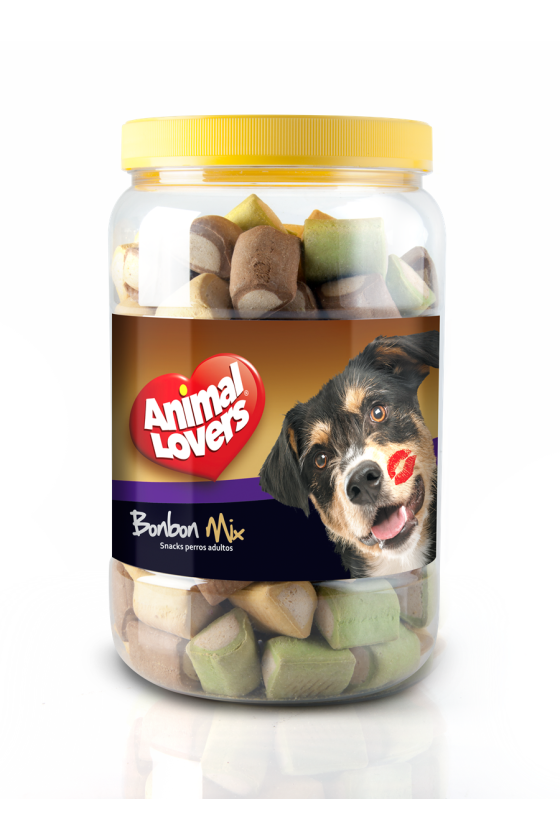 Bombonera Animal Lovers Galleta Snack Bonbon Mix