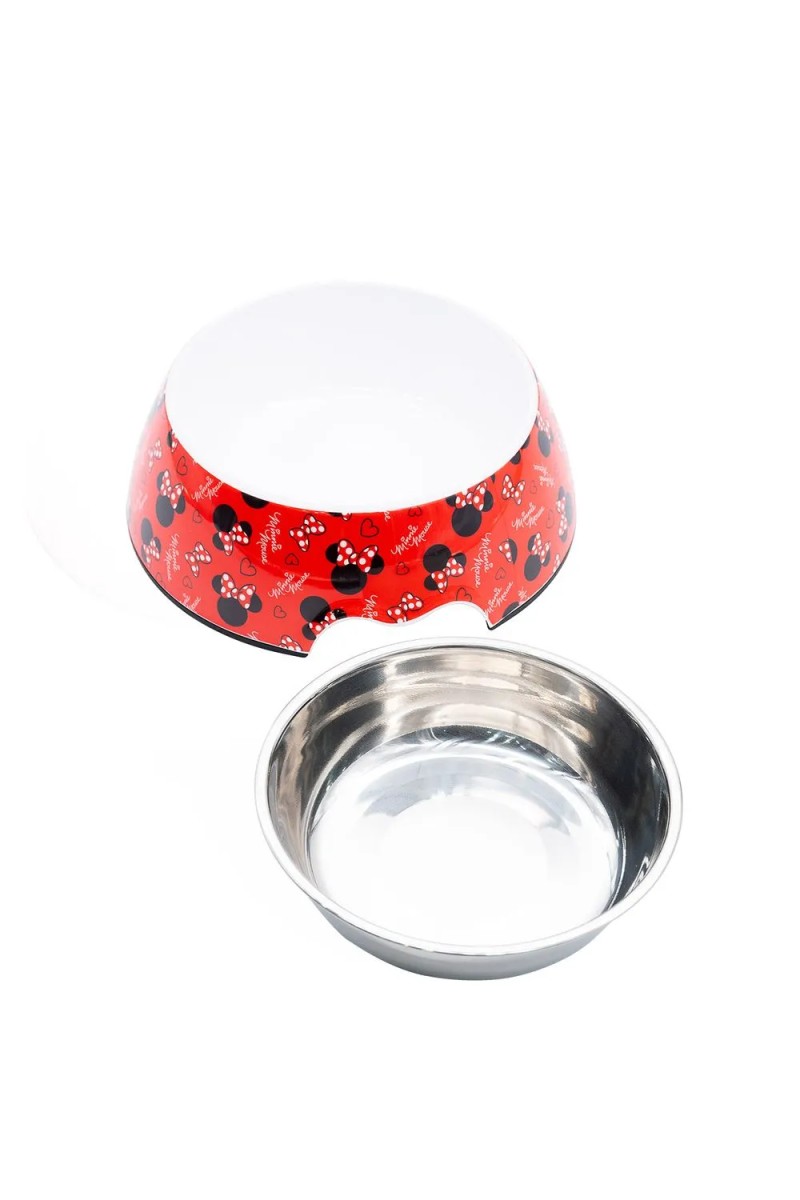 Plato Sencillo Para Mascota Minnie Mouse