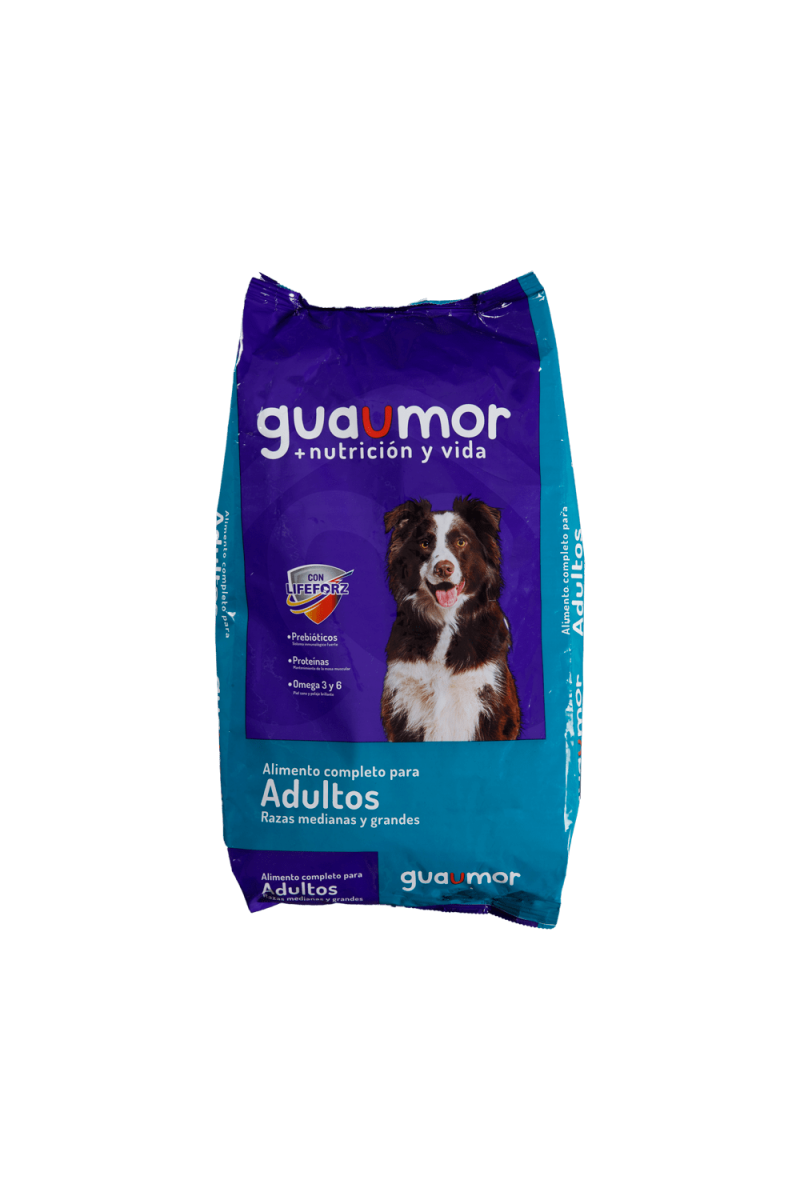 Comida Para Perro Guaumor Adulto Razas Medianas Y Grandes