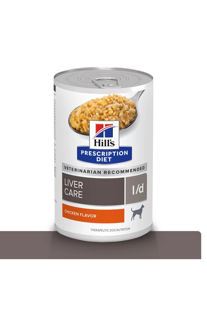 Cuatripack Comida Húmeda Para Perros Hills Prescription Diet L/D 13 Oz