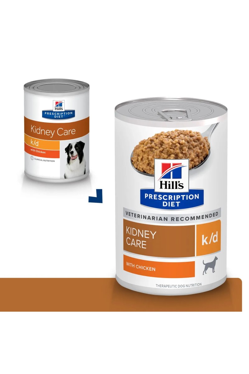 Comida Húmeda Para Perro Hills Prescription Diet Cuidado Renal K/D Pollo