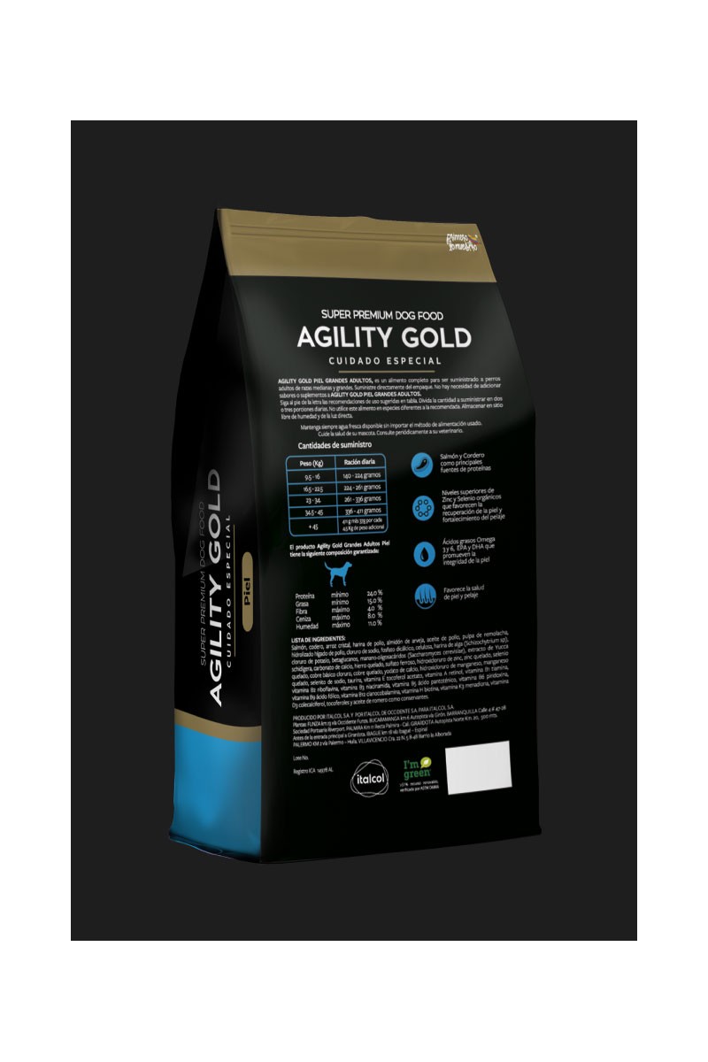 AGILITY GOLD GRANDES ADULTOS PIEL