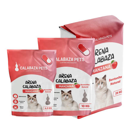 Arena para Gatos Manzana