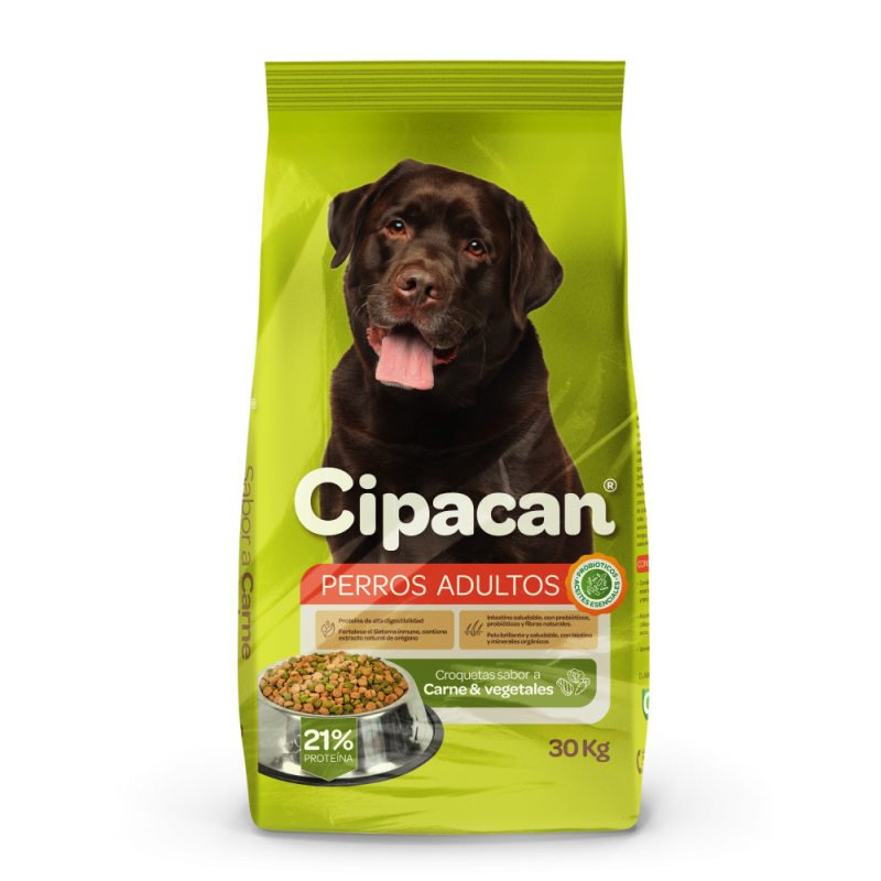 Cipacan Adultos Carne y Vegetales