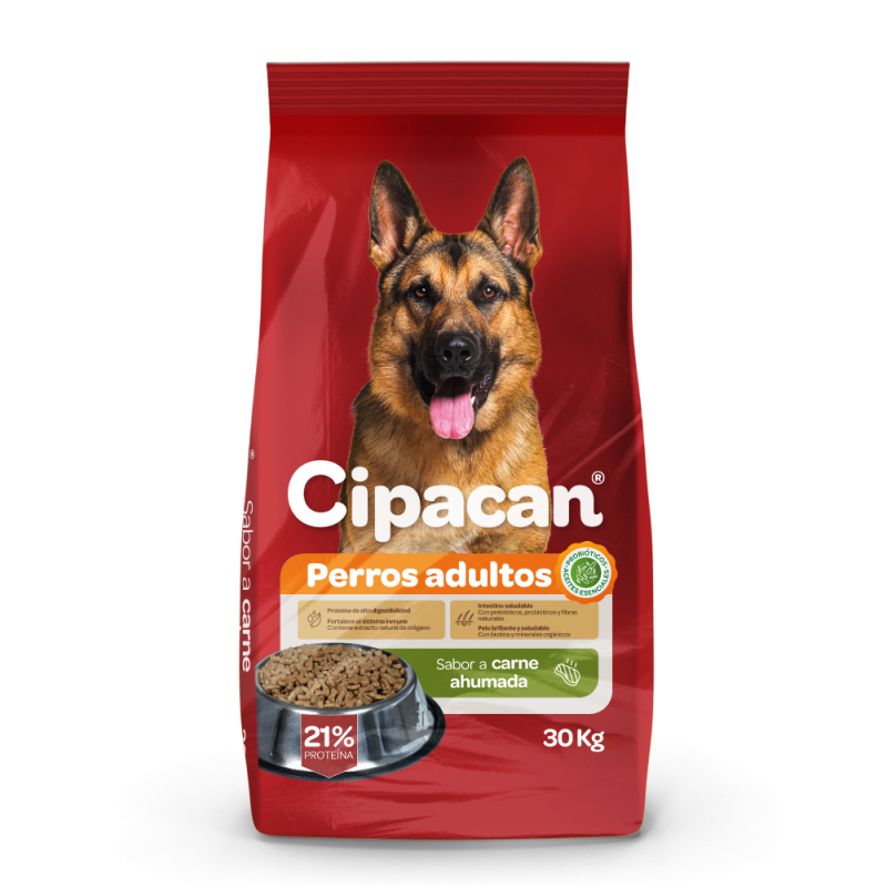 Cipacan Adultos Carne Ahumada x 1kg - 30kg