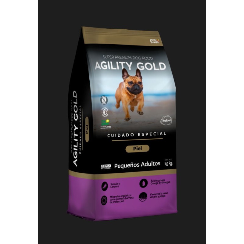 Agility Gold Pequeños Adultos Piel