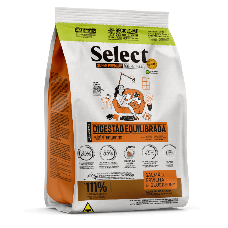Monello Select Super Premium Digestión equilibrada Mini/pequeñas