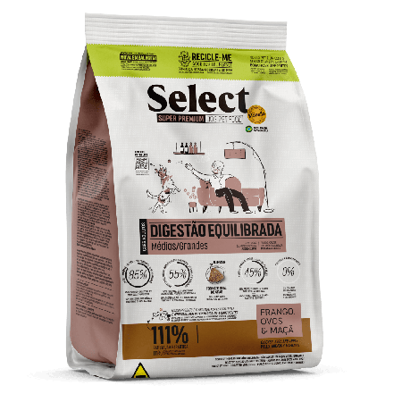 Monello Select Super Premium Digestión equilibrada Medianas/grandes