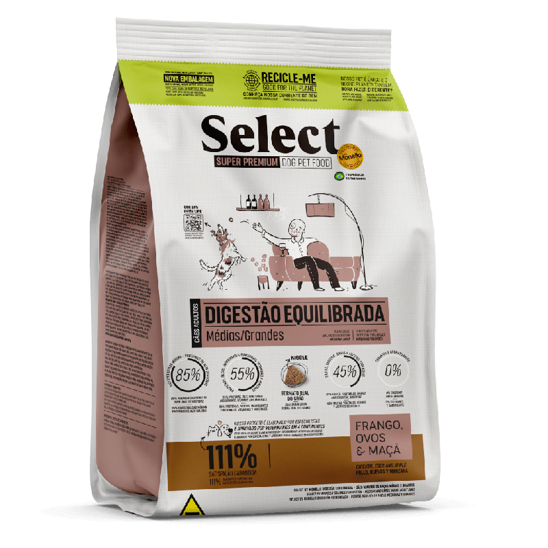 Monello Select Super Premium Digestión equilibrada Medianas/grandes